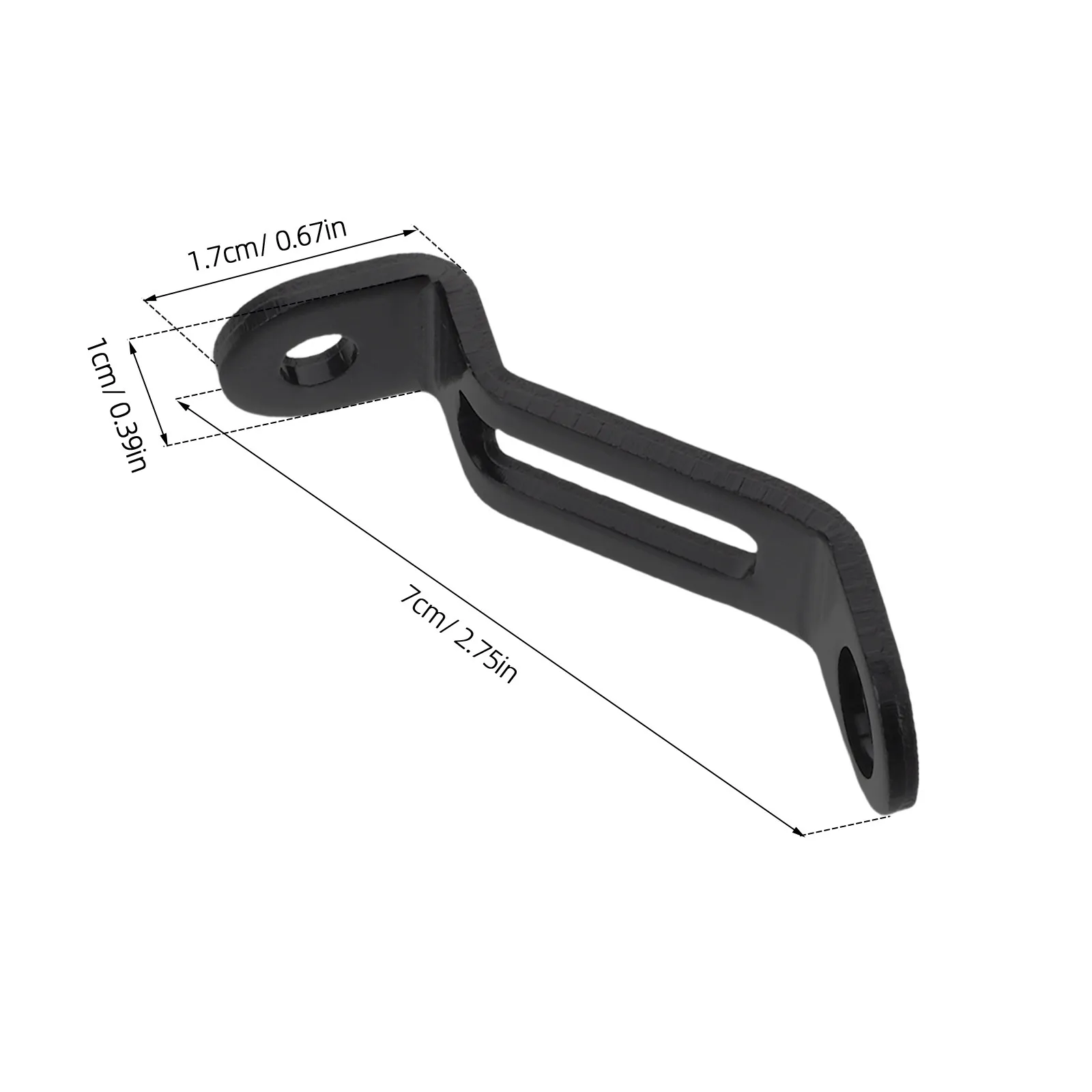 5Pcs Iron Motorcycle Brake Fluid Reservoir Holder Universal Fit for Front Rear Brake System Oil Tank Mount Clutch Tank