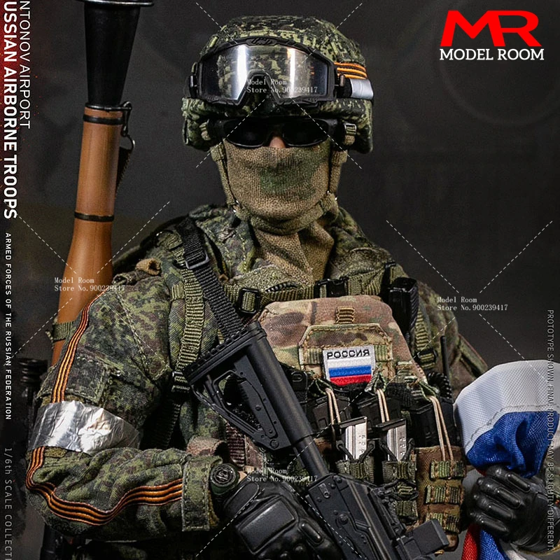 2025 Q2 DAMTOYS 78105 1/6 Russian Airborne Troops Antonov Airport Senior Rifleman Soldier Action Figure Model for Collection