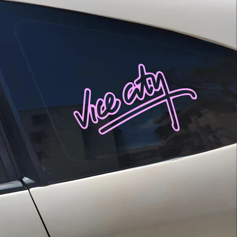 GTA “VICE CITY”decal,creative&fashion stickers for game lovers&fans,high quality sticker for cars trucks motorcycles &laptops!