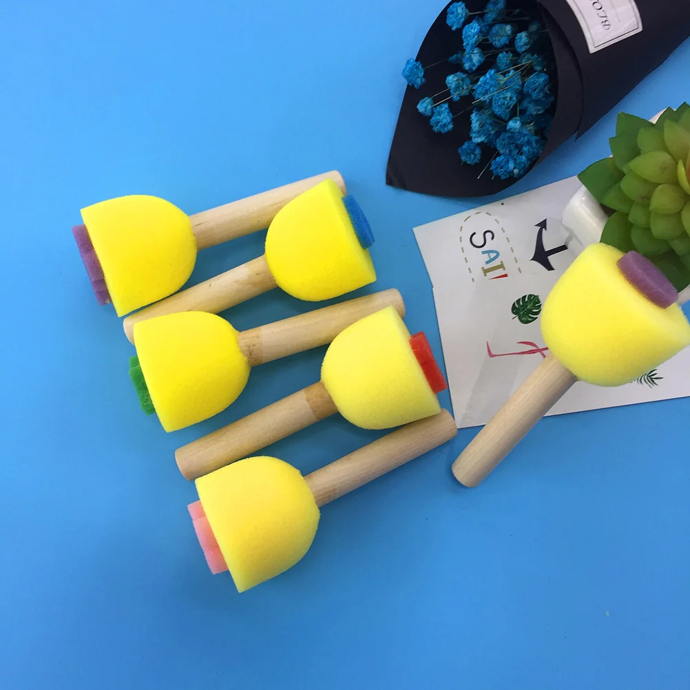 6 шт., губки для рисования детей