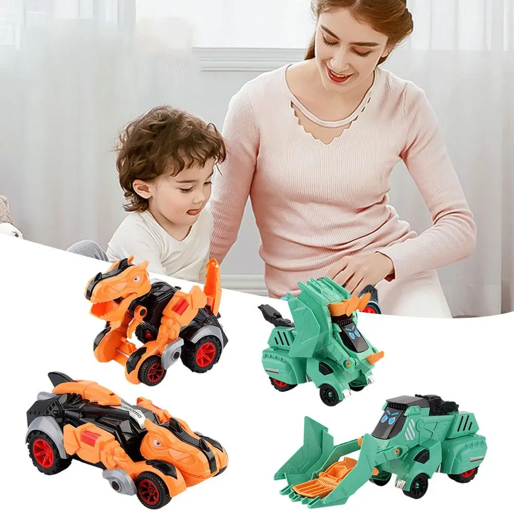 

Triceratops Tank Transformation Car Toy For Children's Multi-functional Combination Transform Robot Toy 6 Color R7P4