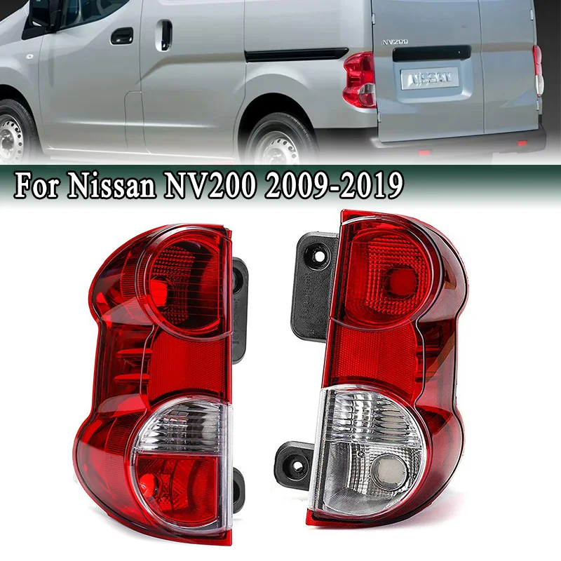 LED Tail Light Rear Brake Reverse Light Rear ABS Side Lamp For Nissan NV200 2010-2019 #26550-JX00A, 26555-JX31A (Without bulb)