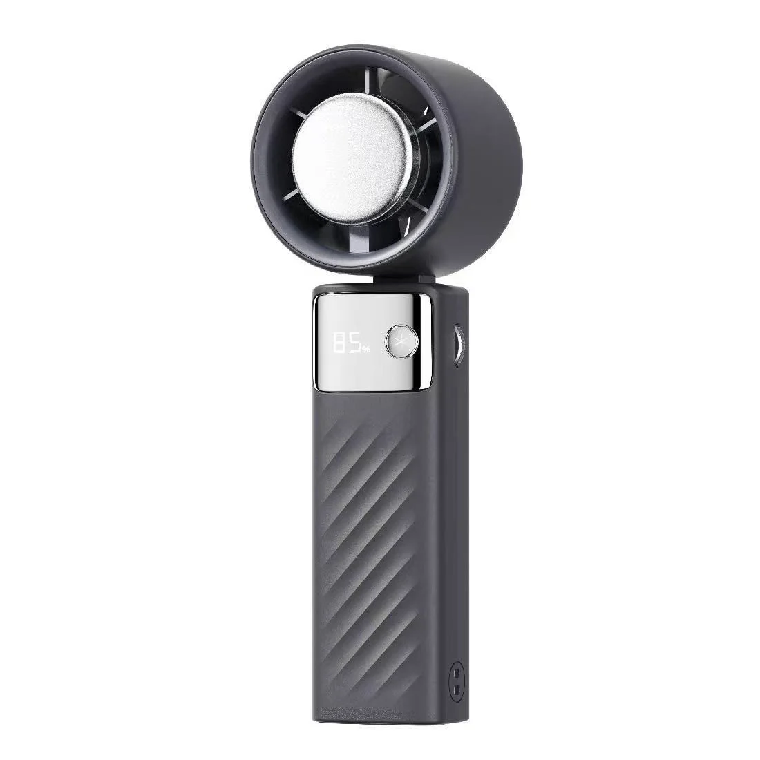 Ventilatore portatile a 199 velocità con raffreddamento a semiconduttore Design pieghevole Display HD Ventilatore esterno portatile per l'estate