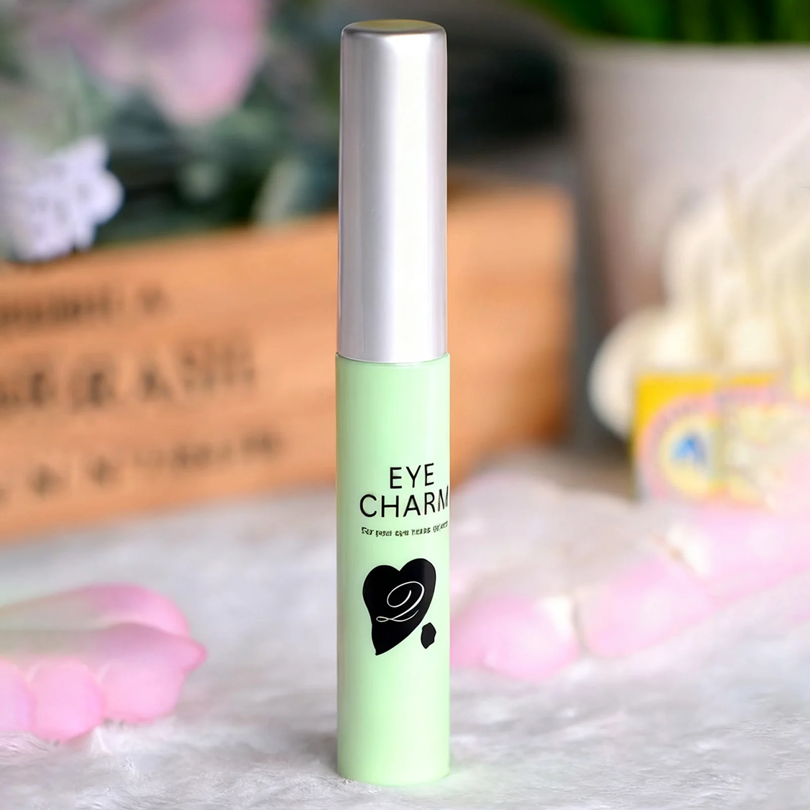 7 ミリリットル速乾性まつげ接着剤グリーンボトル長期持続低刺激性つけまつげエクステンションツール敏感な目ナチュラルサロン