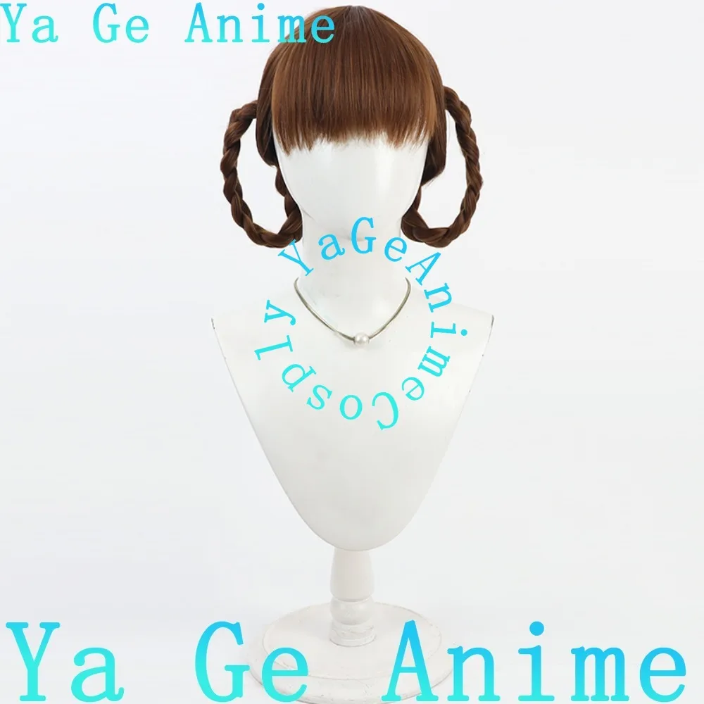 يوميات الصيدلية شياو لان شعر مستعار تأثيري ألعاب أنيمي هالوين كرنفال حفلة الشعر الاصطناعية مقاومة للحرارة