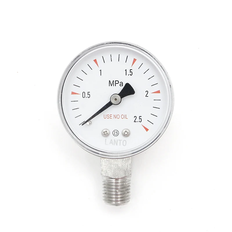 

Road centralized gas supply system gas pipeline pressure reducing valve stainless steel pressure gauge