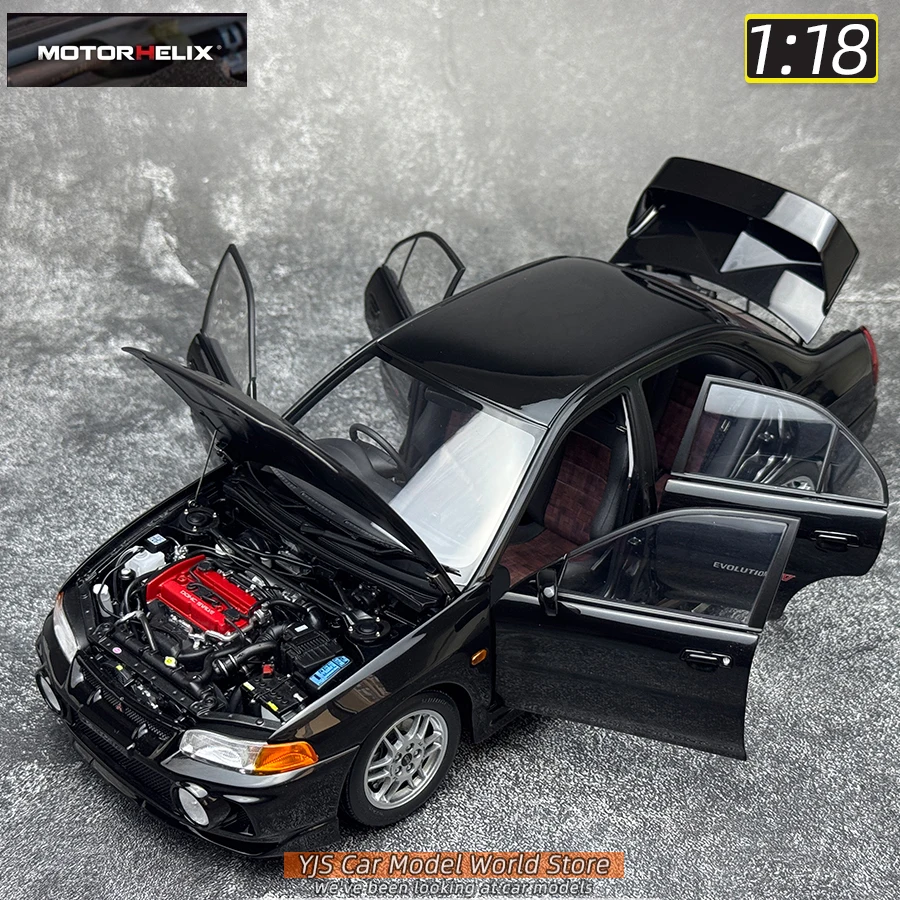 MOTORHELIX MH Diecast model 1:18 Mitsubishi Lancer Evolution IV 4