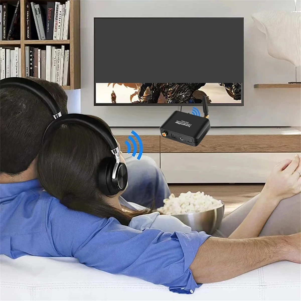 Émetteur et récepteur Sust-audio, adaptateur Audio numérique sans fil sans délai, séparateur d'écran Audio de jeu 2.4G en direct