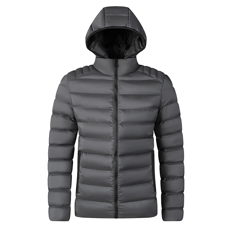 2024 Men Winter Solid Casual Fashion Jackets Windbreaker Hot Brand Male Autumn Outdoor Warm Windproof High Quality Parkas Coats