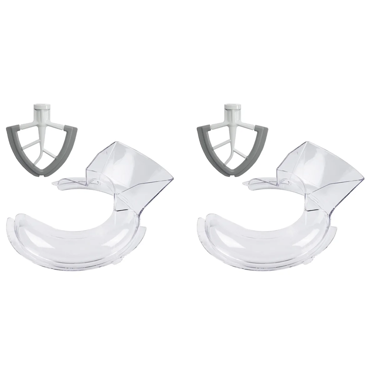 

A86I-Mixing Bat and Splash Guard for KitchenAid Tilt-Head Stand Mixer Mixer Stand Accessories Kitchen Parts