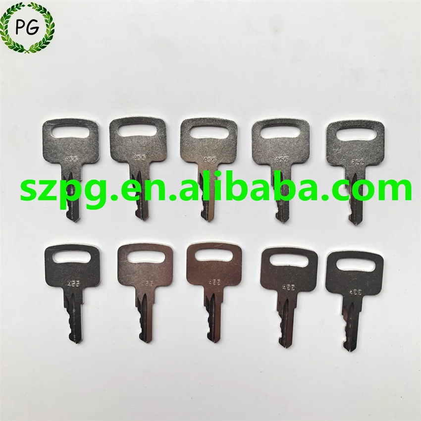 

10PCS 455 Key for Ronis ELI80-0100 Bobcat Genie Vermeer Skyjack Snorkel Upright Terex