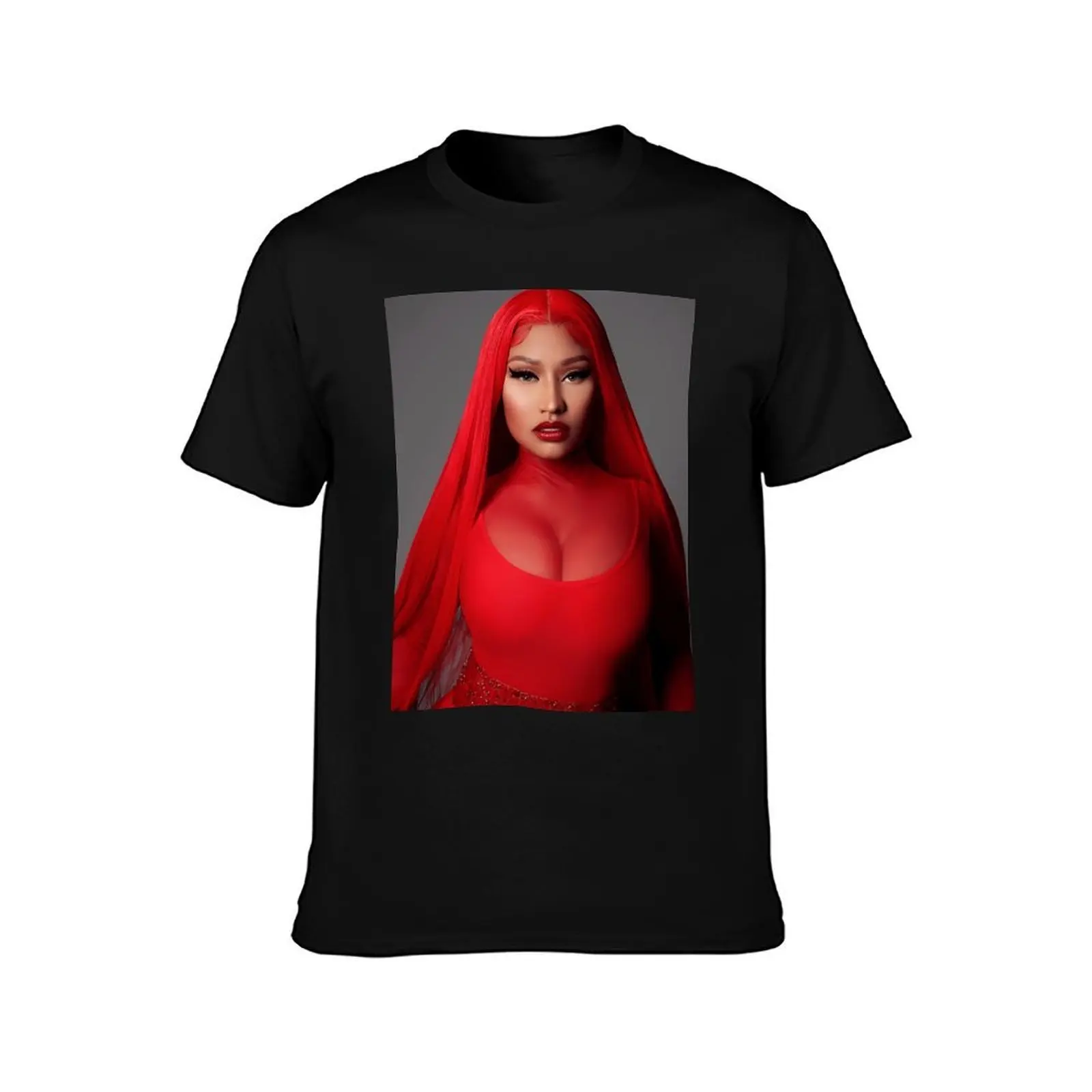 The Nicki Queen Classic -Nicki Barbz Essential T-Shirt Daily Wear Plain Short Sleeve Shirt T-Shirt