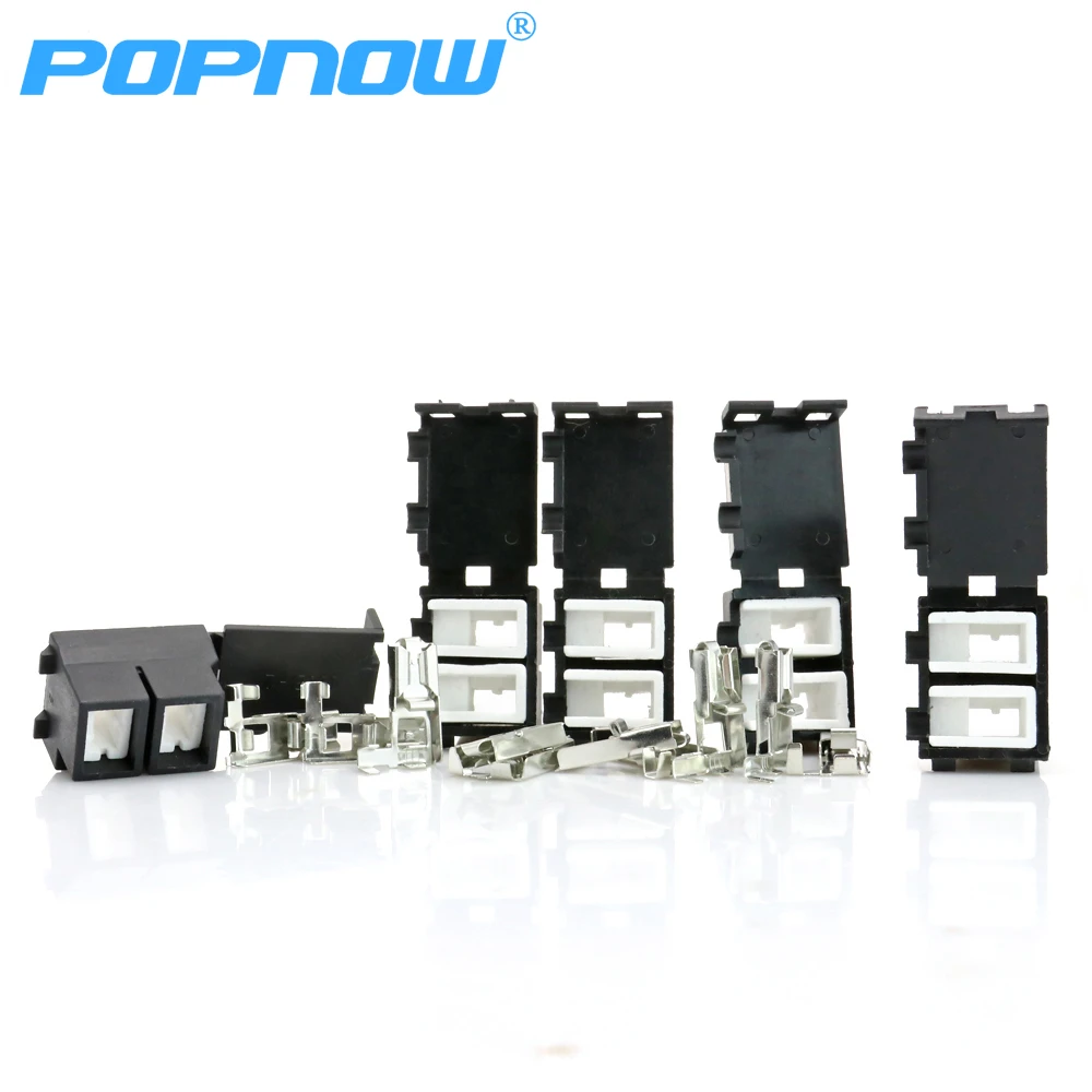 

POPNOW H7 Ceramic Headlight Connector Female Plug Car Xenon HID Conversion Bulb Repair Adaptor Holder Motorcycle Lamp Socket x10