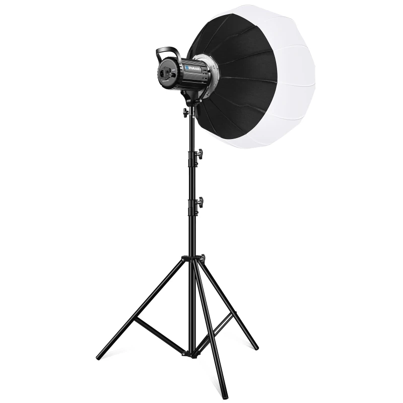 

Dropshipping Factory PULUZ 2.8m Light Holder 100W 5600K Studio Video Light 65cm Foldable Lantern Softbox Photography Kit