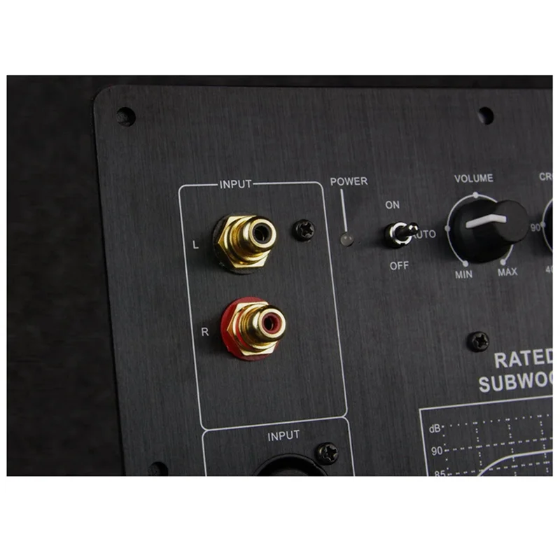 220V HIFI Mono 350W Heavy Duty Subwoofer Digital Active Amplifier Board Pure Bass Home Audio System EU-Plug Durable