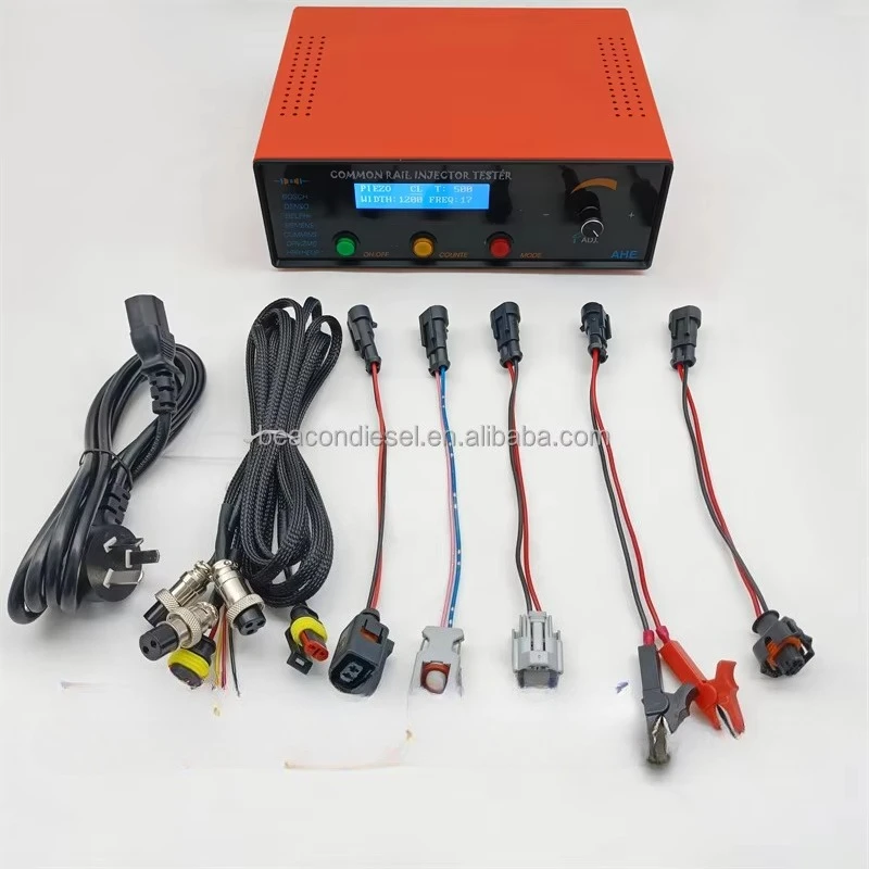 CRI205 High Pressure Common Rail Injector Simulator Piezo Injector Tester with AHE Dynamic Lift Travel Measuring