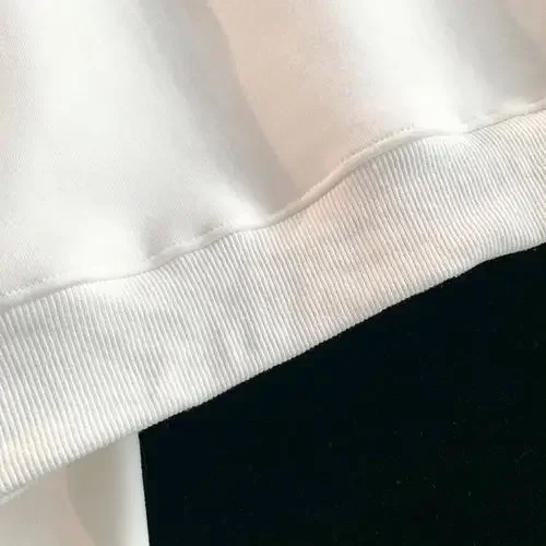 Sweat à capuche en pur coton pour Couple, point plat, loisirs, automne/hiver, Style rétro Street College, pour les déplacements, Style Y2K Harajuku, nouvelle collection 2025