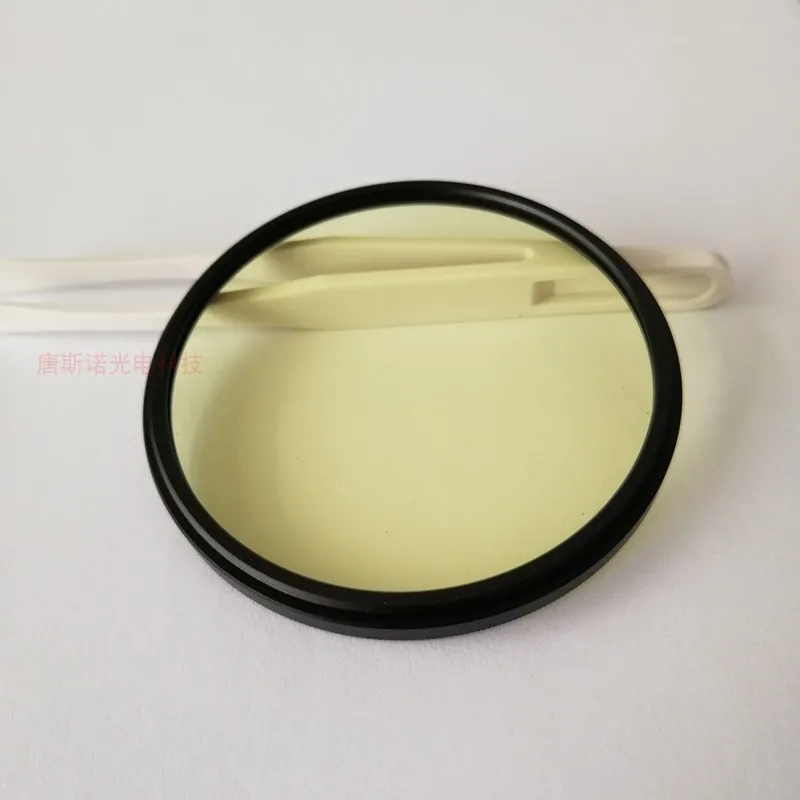 1PCS 25-82mm HD Lenses JB450 450nm Yellow Optical Sharp-Cut Infrared Lens Filter