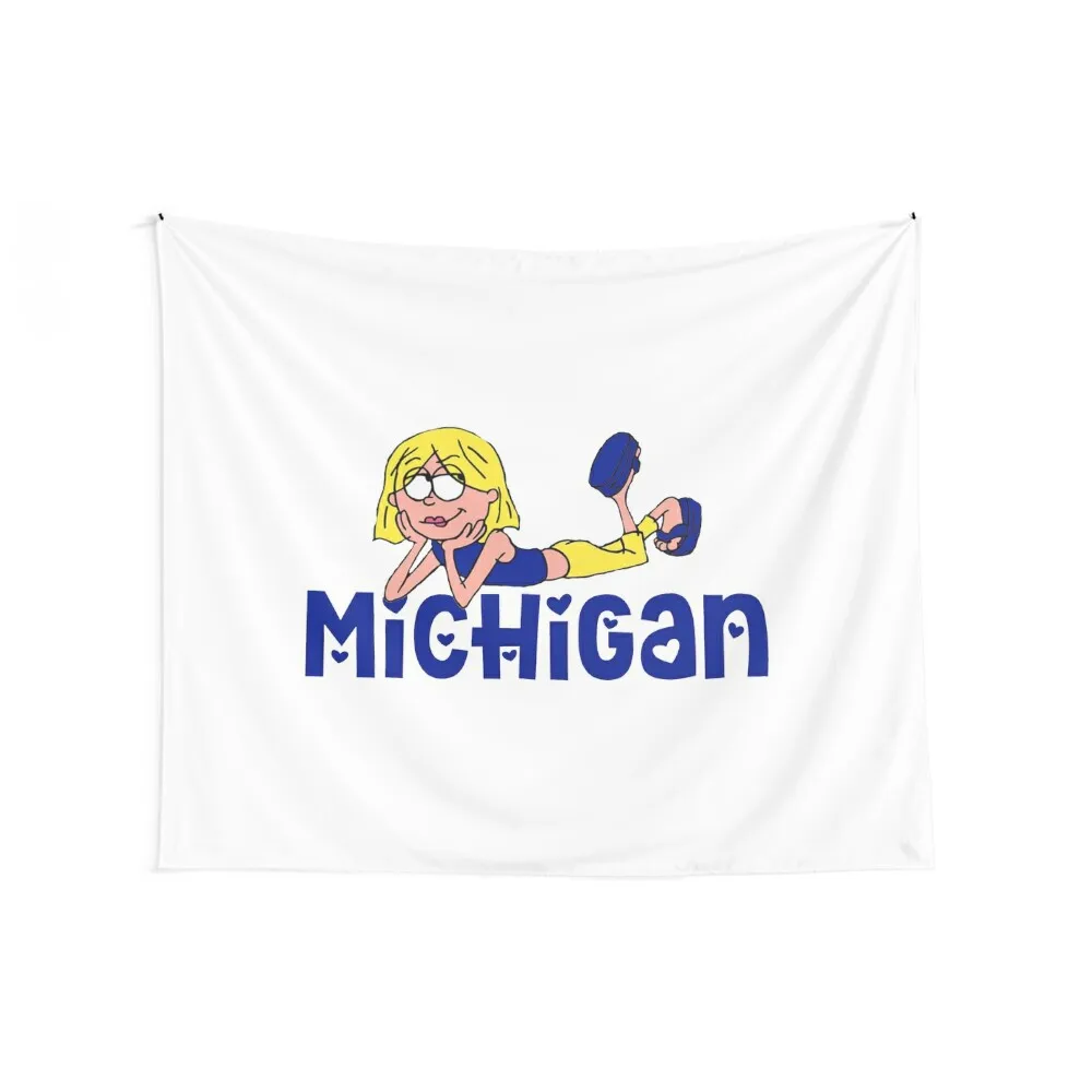 Lizzie McGuire Michigan Tapestry Custom Art Mural Nordic Home Decor Tapestry