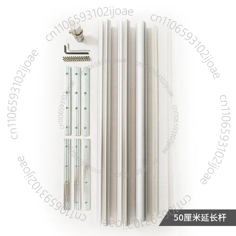 Extension rod Special stretch frame for heavy-duty embroidery stretch Aluminum alloy two-way type bold and thickened