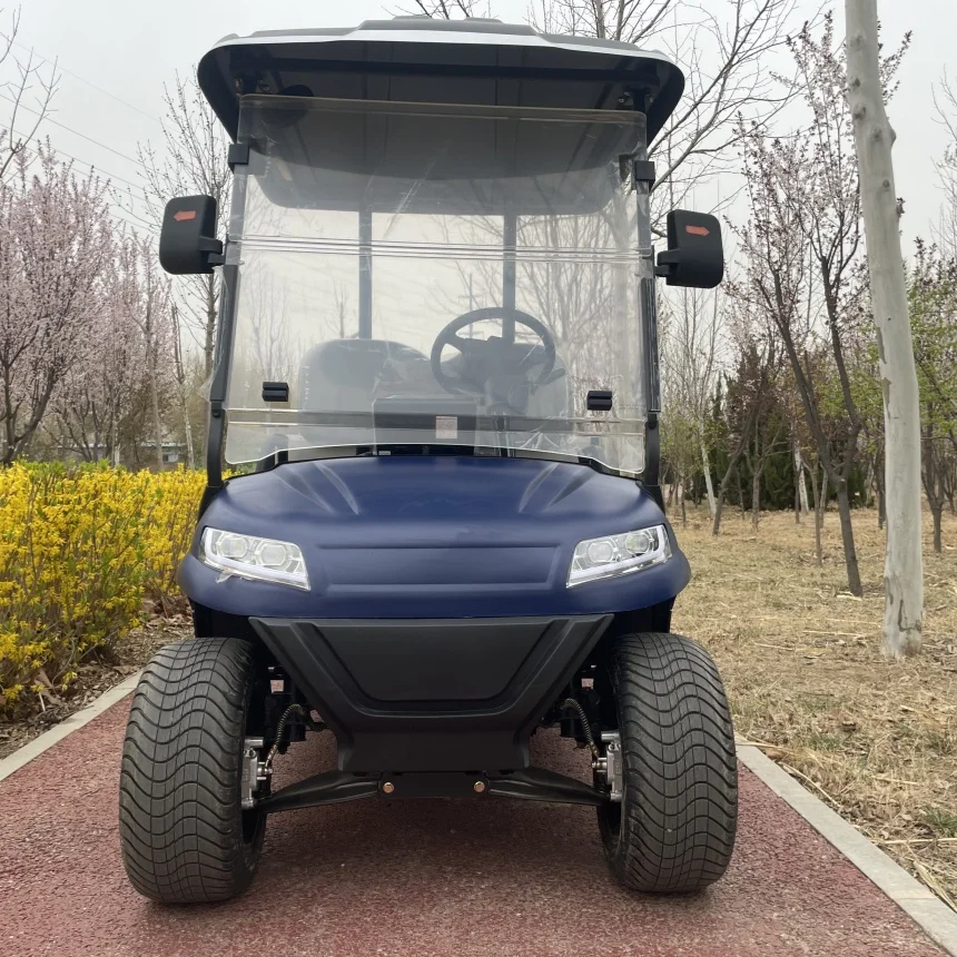 

Cheap Club Cart Electric Golf Cart 72V Lithium Battery Powered 2 Seater Electric Cargo Cart Guaranteed Fast Shipping