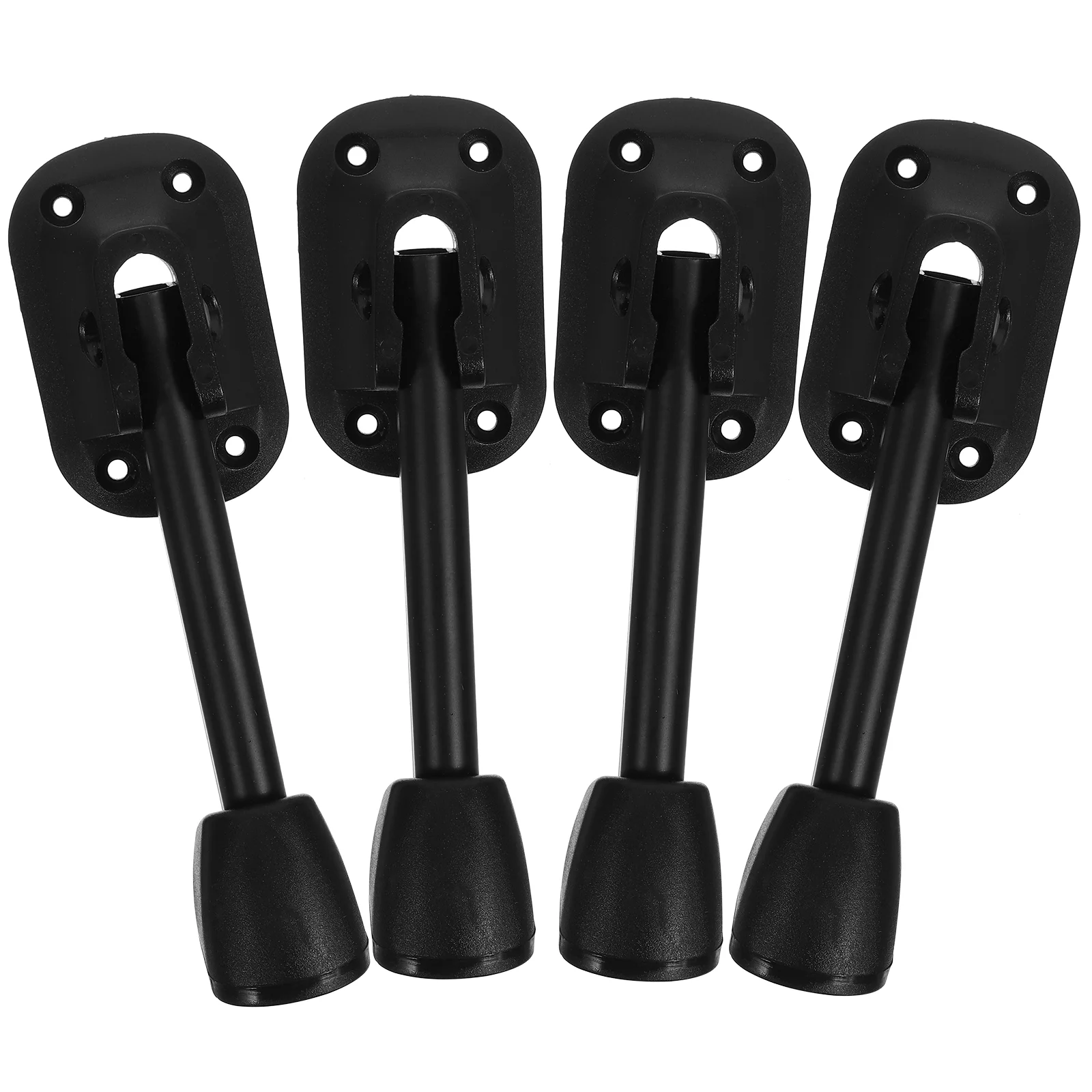 4 Pcs Furniture Table Legs Folding Dining Work Brace Office 1450X400X320CM Wrought Iron Adjustable for Desk
