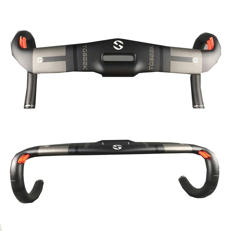 

STLF TOSEEK Carbon Fiber Handlebars 31.8mm 400/420/440mm Threadless Bicycle Handlebar