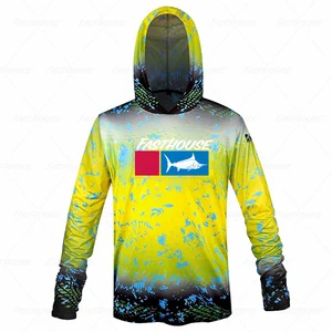 Langarm UV -Schutzhemd, Trikotdruck, Kleidung mit Hut, Jacke, Tops, Sommer, Sommer 8 Hauptverkaufsfischereihemd mit UV -Schutz - №8