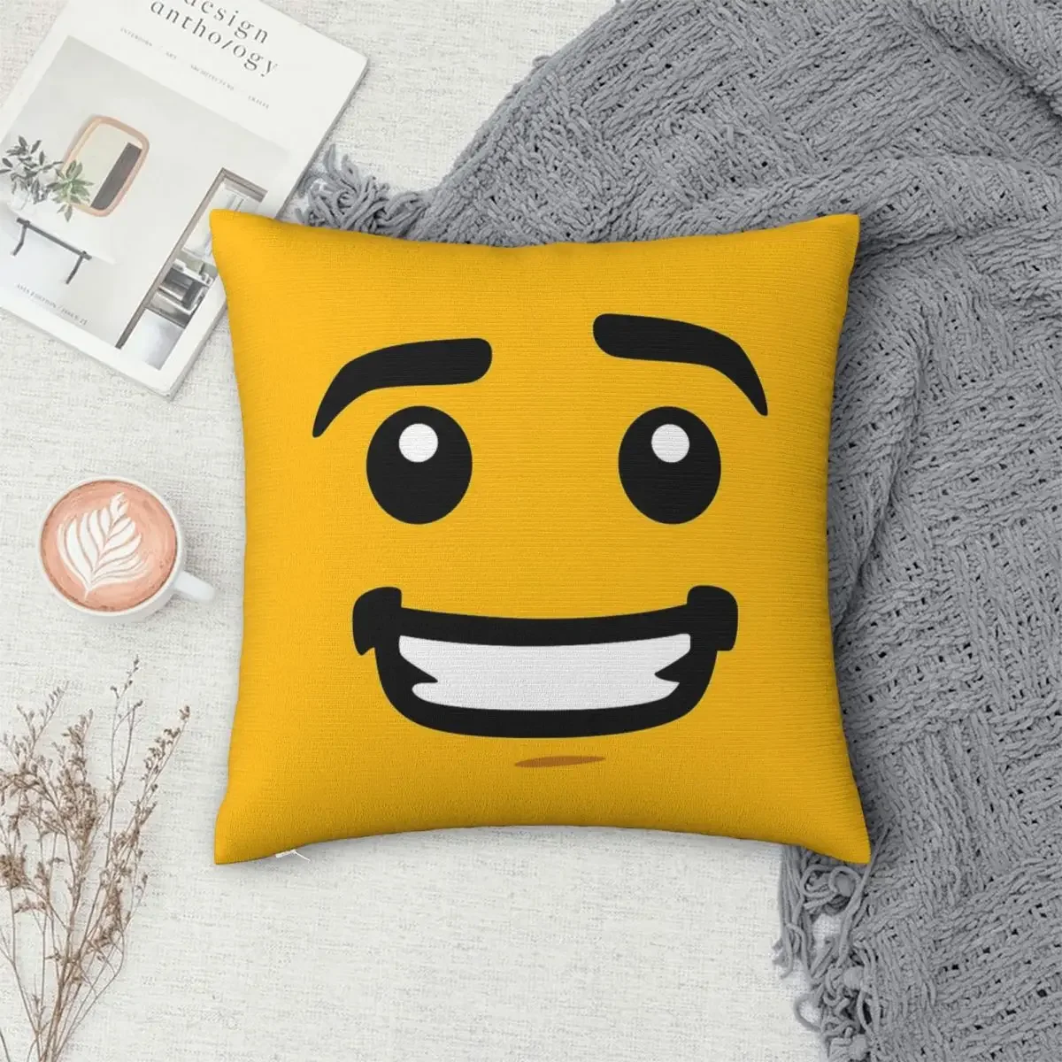 

Brick Face - Guy Pillowcase Polyester Pillows Cover Cushion Comfort Throw Pillow Sofa Decorative Cushions Used for Home Bedroom