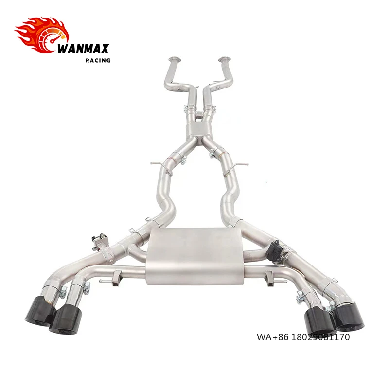 

Высокопроизводительная выхлопная система Catback с клапаном из нержавеющей стали 304 для BMW X3M Competition 2020 года