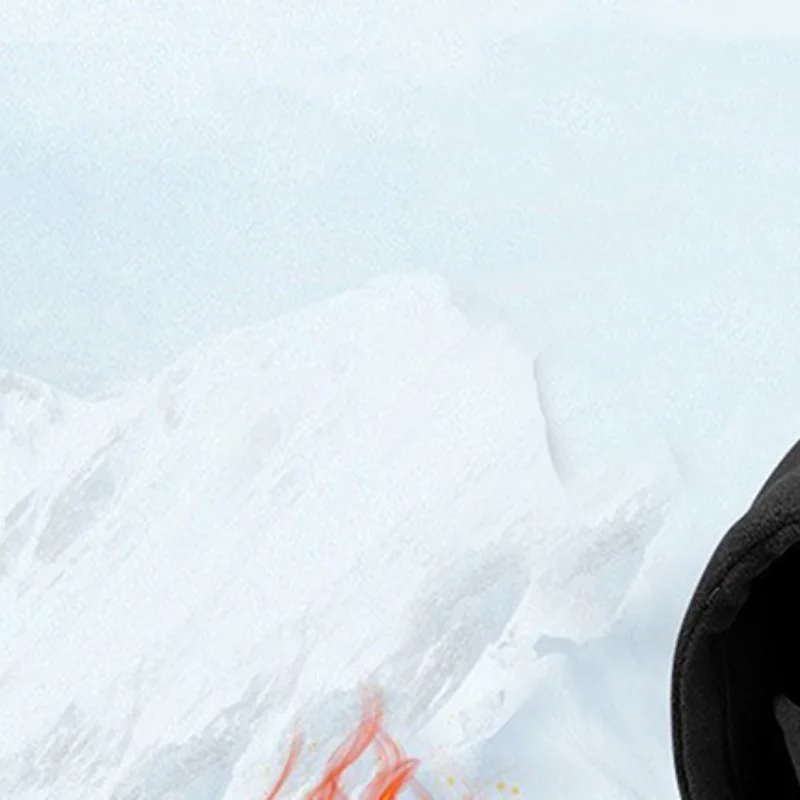 

Winter Warm Hat With Mask And Neck Warmer Unisex Balaclava Hood Windproof Mask With Drawstring Riding Headgea Warm Cap