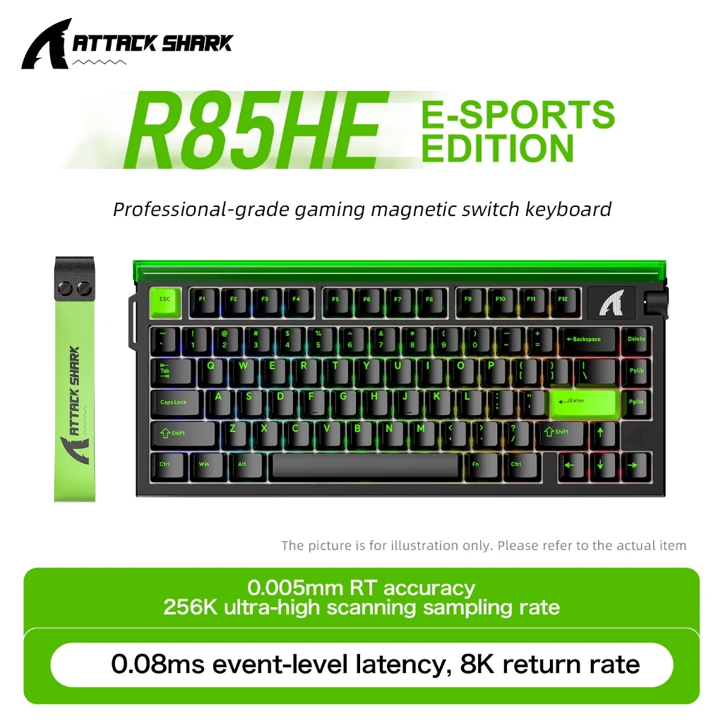 ATTACK SHARK R85HE Magnetic Axis Gaming Keyboard