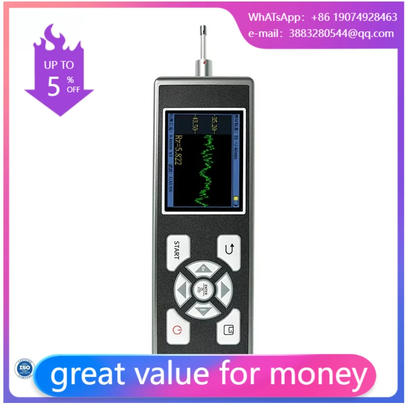 

Compact Surface Roughness Meter With Automatic Calibration Function And 320μm Measurement Range For Field Use 300S