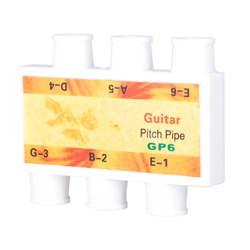 

Durable Guitar Tuner Portable Six-Hole Exquisite Craftsmanship Multi-Function Professional Tuning Tool Plastic Guitar Tuner