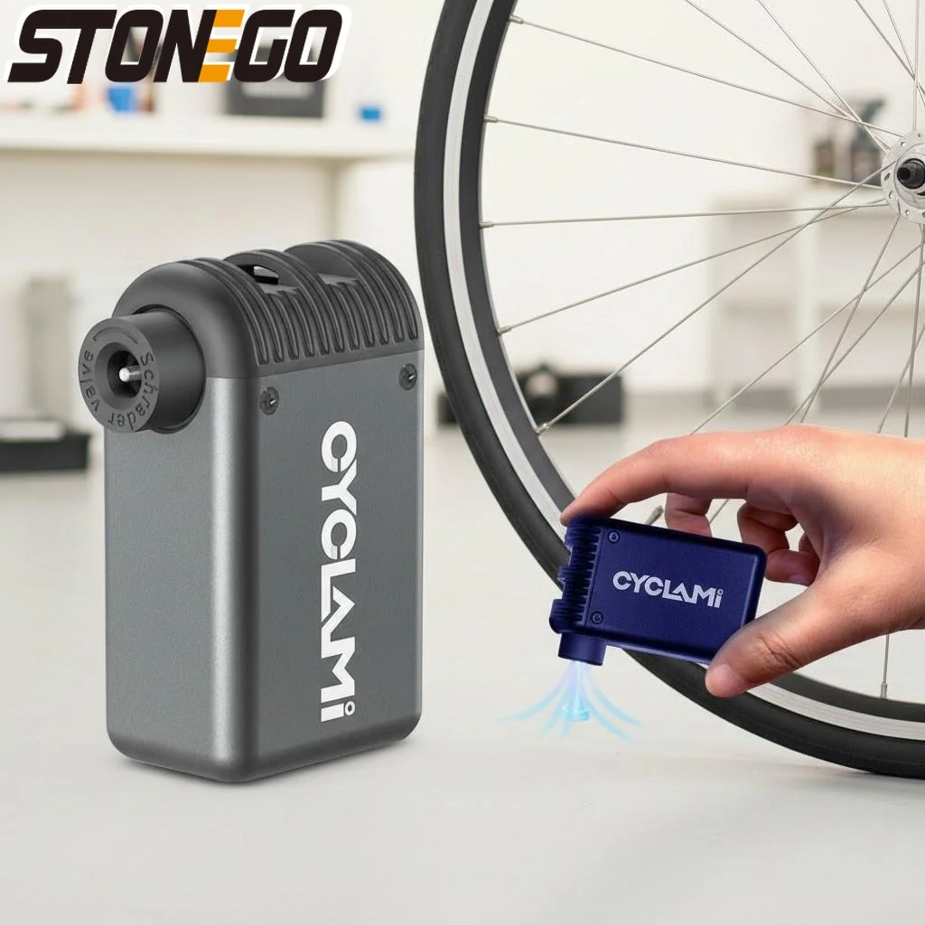 

Electric Bike Pump Portable High Pressure Air Pump Mini Inflator for Bicycle Tire Small Air Pump Portable Bicycle Accessories