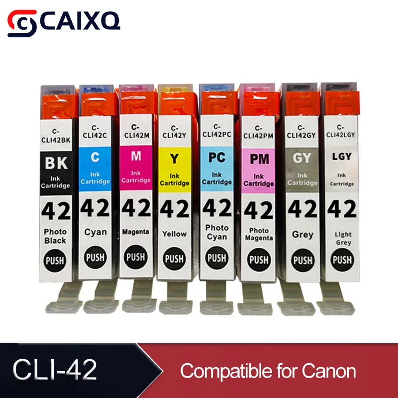 

8pcs CLI-42 Compatible Ink Cartridge CLI42 For Canon CLI-42 PIXMA Pro-100 Pro-100S