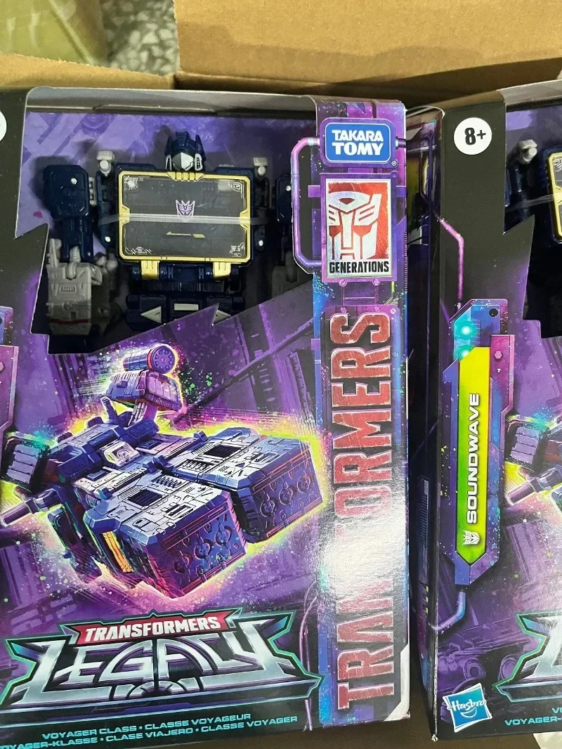 Takara Tomy Hasbro oryginalne transformatory Legacy Soundwave figurka kolekcja robotów Hobby zabawki prezent urodzinowy