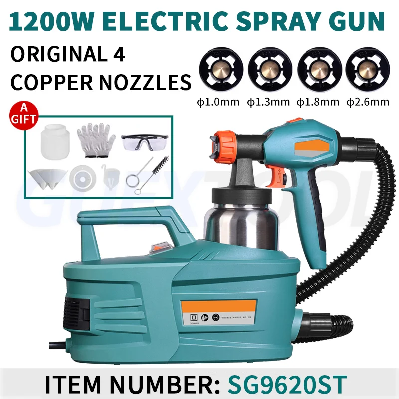 Electric Spraying Machine High-pressure Spray Gun Latex Paint Spray Painting Vehicle Indoor Spray Painting Split Type Regulation