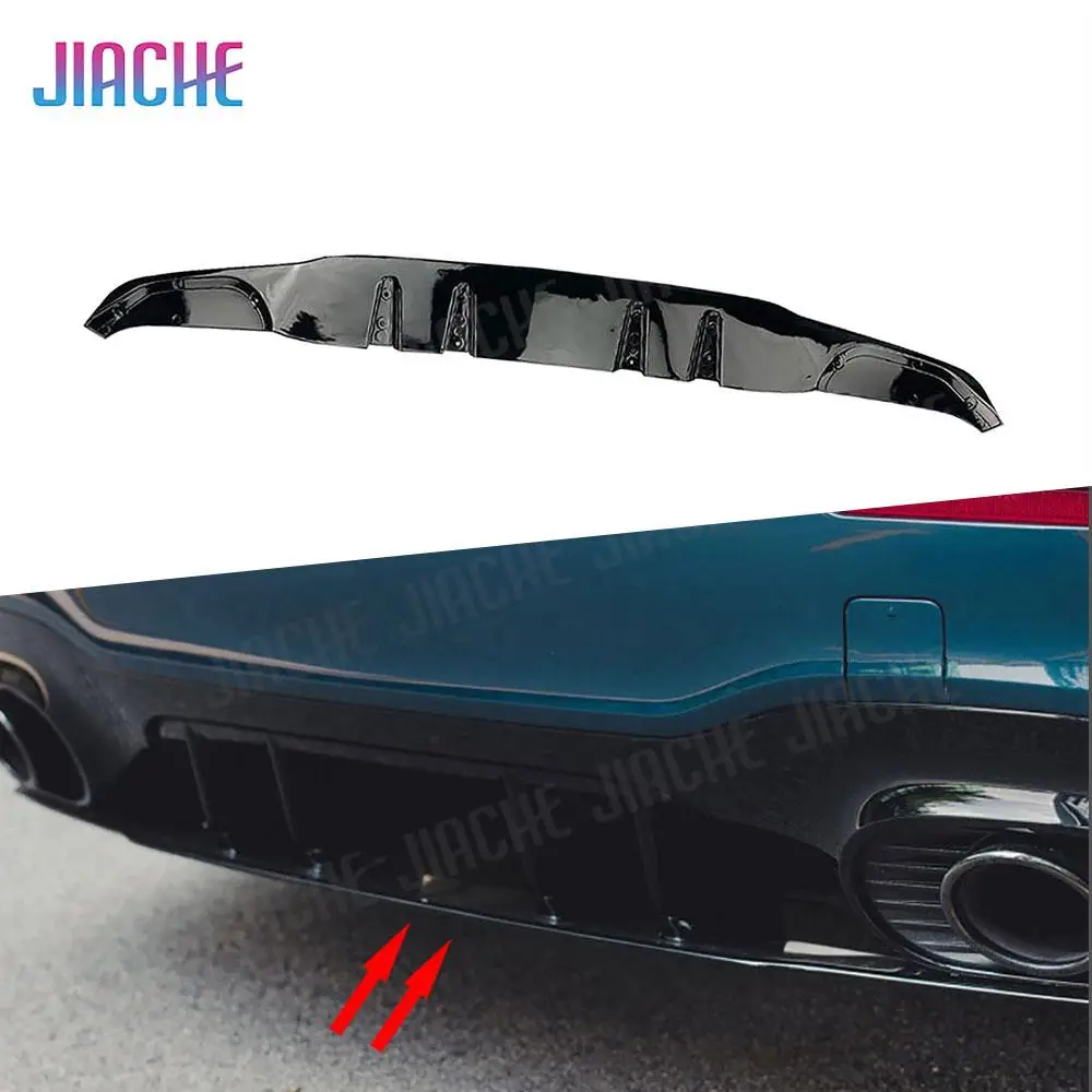 

For Mercedes Benz A Class W177 A35 A45 AMG Rear Bumper Diffuser Spoiler Lip Trunk Wing Body Kit Splitter Cover Trim Car Styling