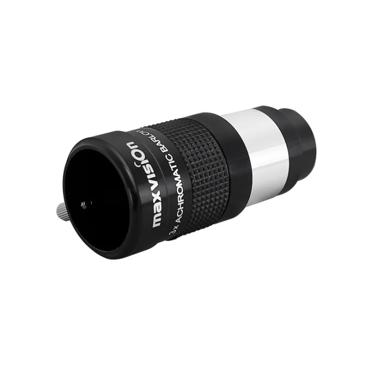 

Maxvision 1,25-дюймовый ахроматический 3-кратный объектив телескопа Барлоу Профессиональный окуляр для астрономии