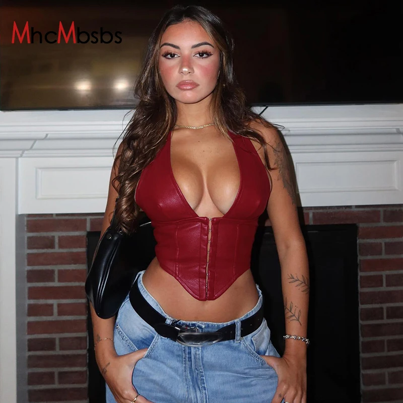 قمم النساء بو المحاصيل ، الشارع الشهير مثير ، الكورسيهات الاتجاه ، شنقا الرقبة ، الدانتيل حتى ، فتاة الساخنة ، قميص نادي ليلي ، الجنس ، Y2K ، الكورسيهات