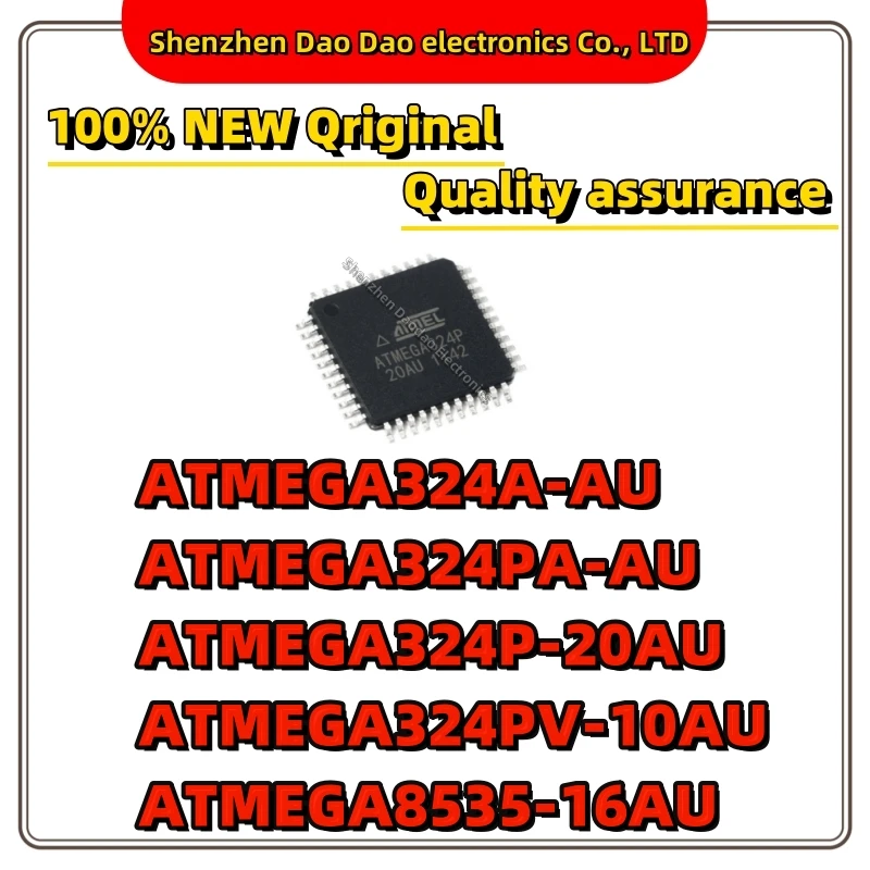 ATMEGA324A-AU ATMEGA324PA-AU ATMEGA324P-20AU ATMEGA324PV-10AU ATMEGA8535-16AU IC chip TQFP-44 8-bit microcontroller New products