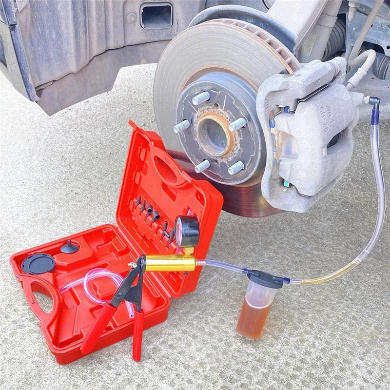 Vacuum Pressure Pump High Pressure Pump Test Tool Vacuum Tester Handheld Universal Auto Repair Tool-A61E