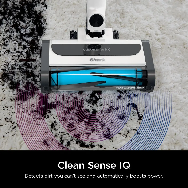 Shark® Cordless Pro Stick Vacuum with Clean Sense IQ Technology, Power Fins PLUS Brushroll, Crevice Tool Included