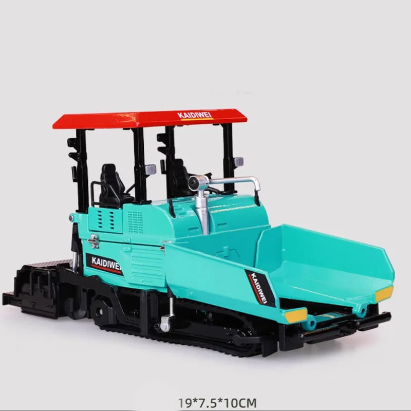Kaidiwei دييكاست 1:40 مقياس سبيكة لودر أطفال بالريموت كنترول مجموعات الالعاب رصف محاكاة نموذج الأسفلت رصف الأسطوانة شاحنة قلابة حلية Gi #1