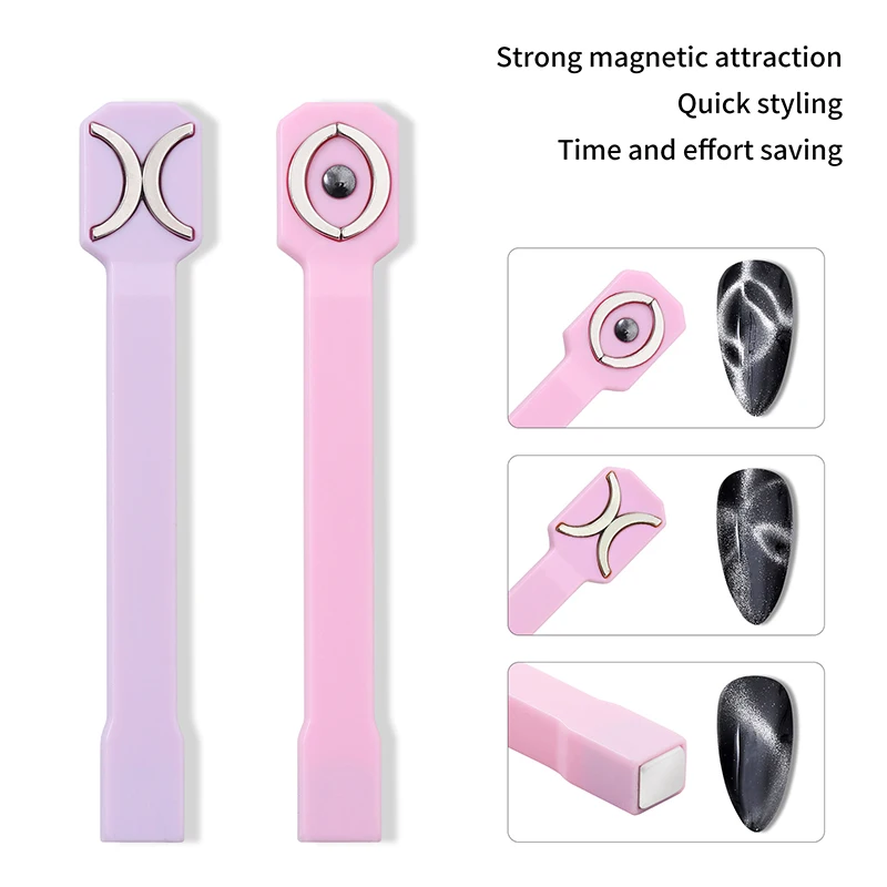 3 In 1 Multifunctionele Sterke Cat Eye Magneet Uv/Led Gel Nagel Magnetische Stick Voor Manicure Art Design Speciaal Gereedschap