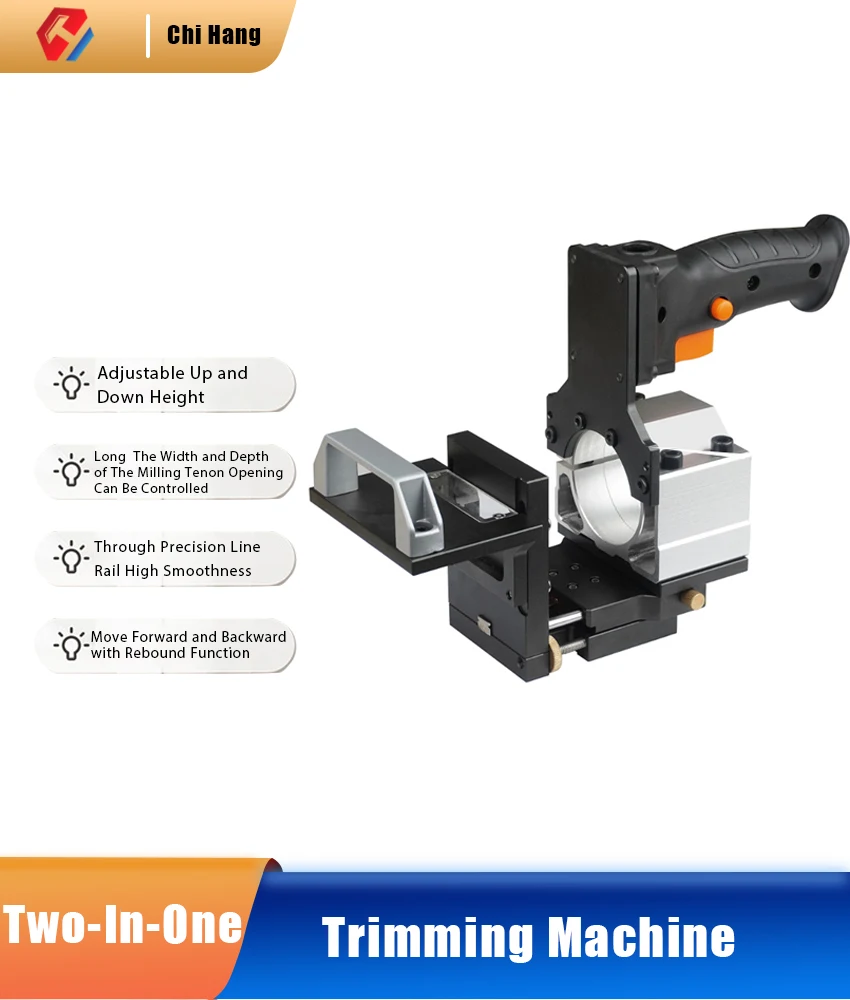 

Side Hole Machine FF04-6 Two-In-One Trimming Machine Bracket Invisible Fasteners Cabinet Panel Slotting