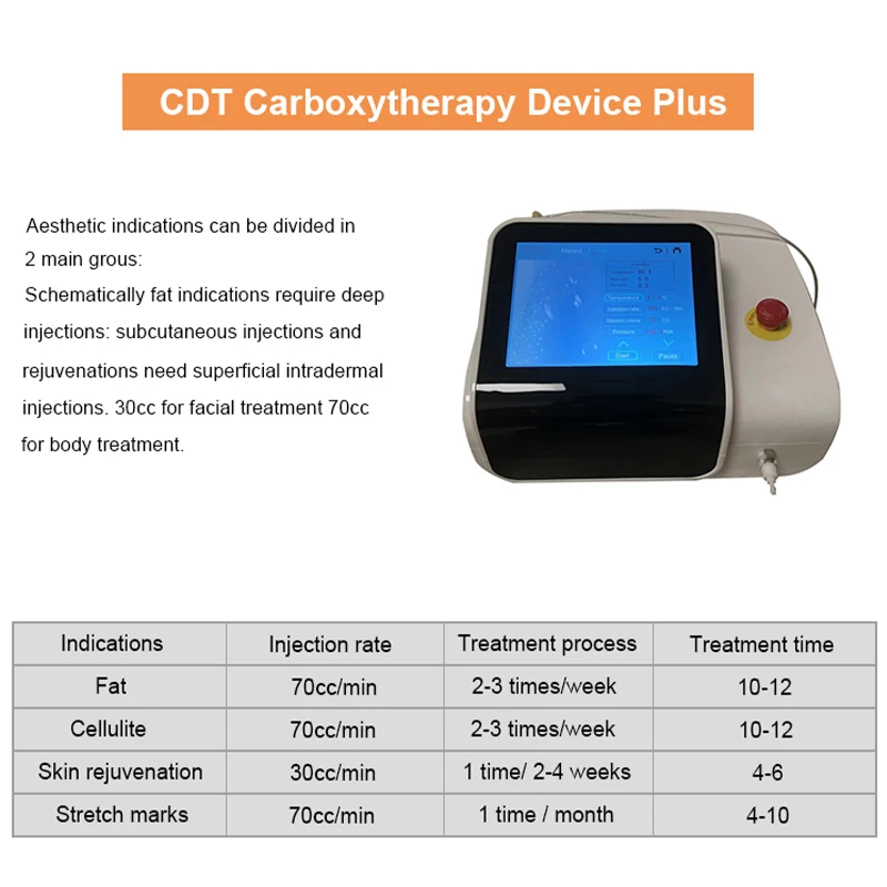 

Factory Direct Sales Carboxy Device CDT Plus Remove Facial Wrinkles Carboxiterapia Supply Face Lifting Machine Firming Face