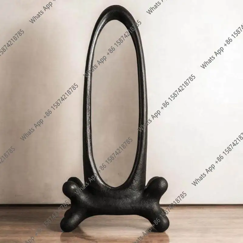 

Floor mirror Nordic classical art full-length mirror irregular cloakroom creative fashion special-shaped