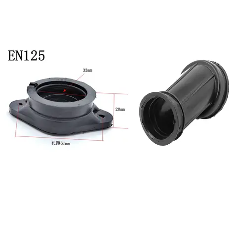 Motorcycle Carburetor Joint For Suzuki haojue Qingqi Qjmotor GN125 GS125 EN125 HJ125 QJ125 Motorbike Intake air filter connector